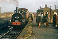 Lancashire & Yorkshire Railway  Pug No 51218 at the former station at Shawclough and Healey.  R S Greenwood